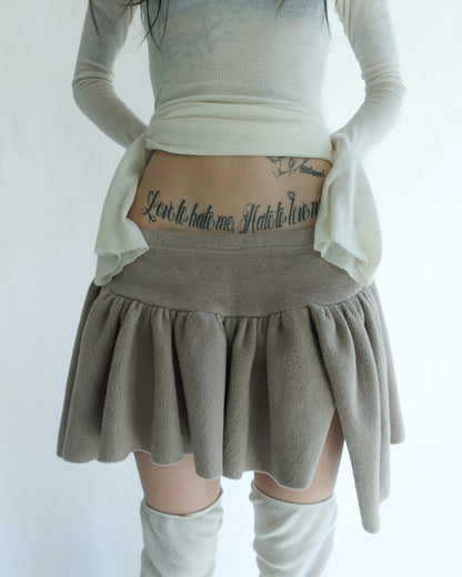 Tulip Skirt Beige