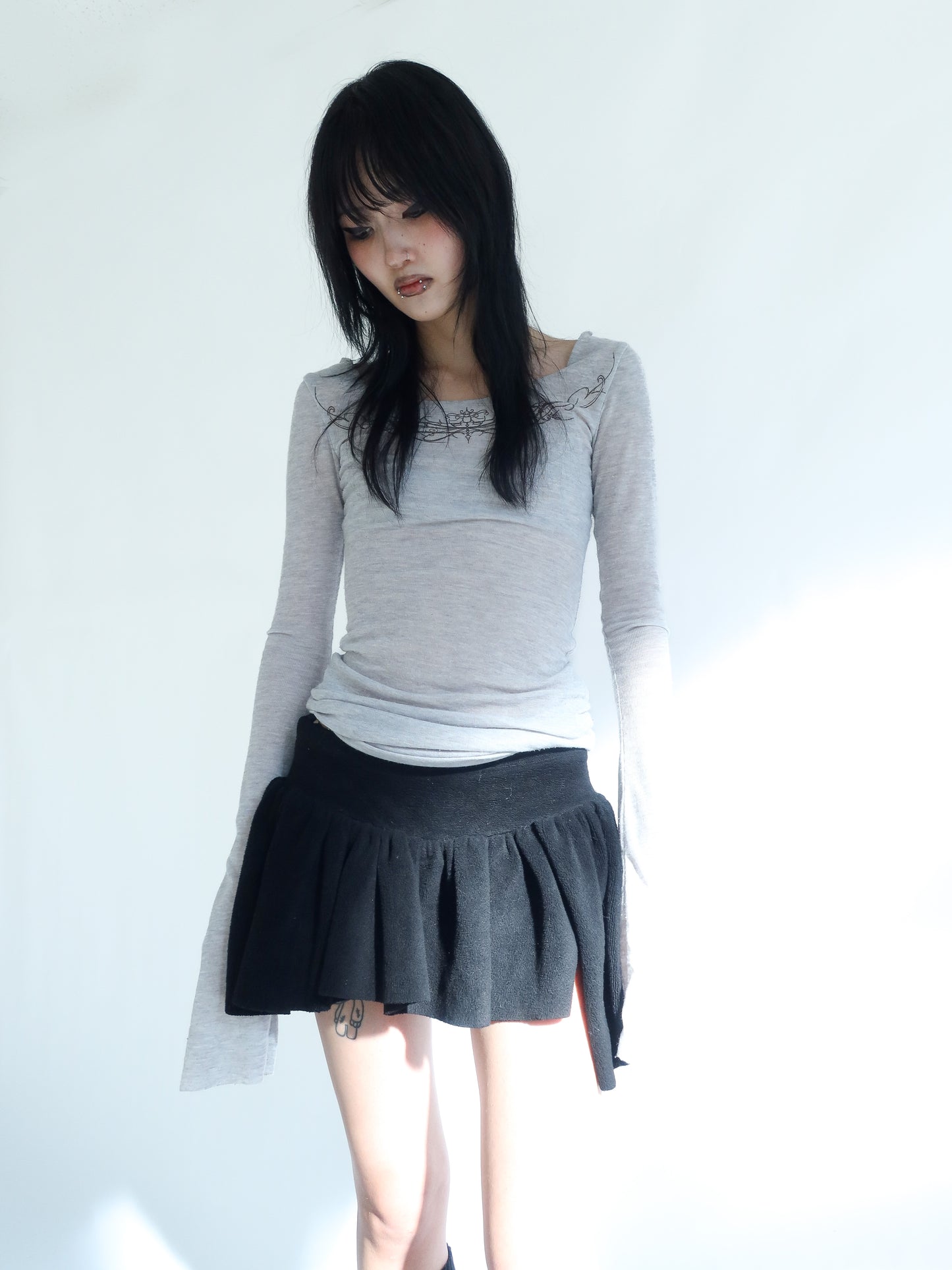 Tulip Skirt Black